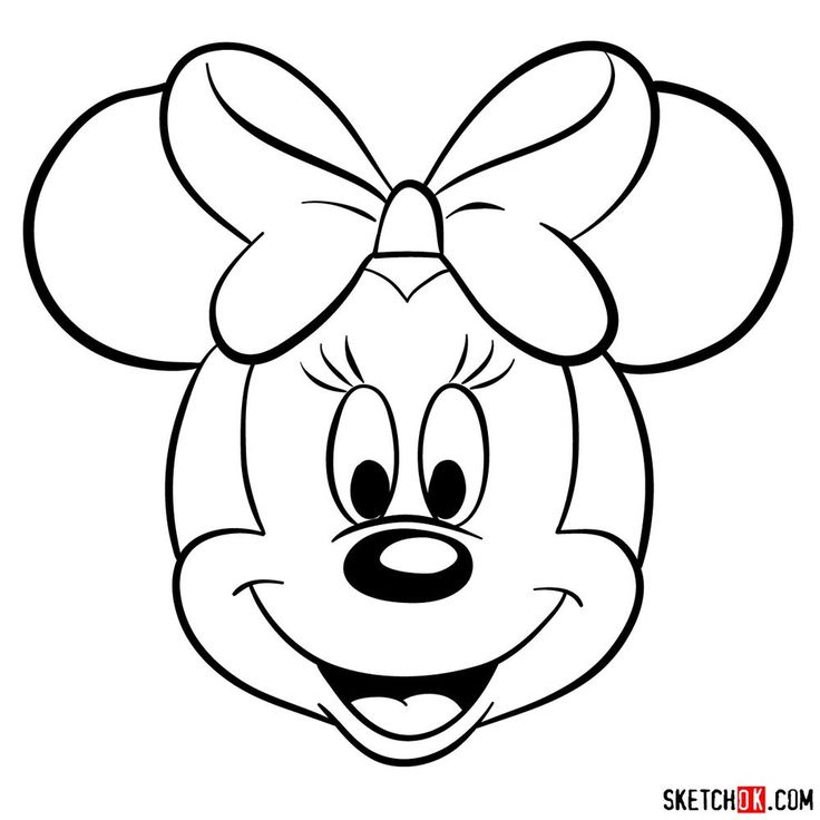 mini mouse drawing