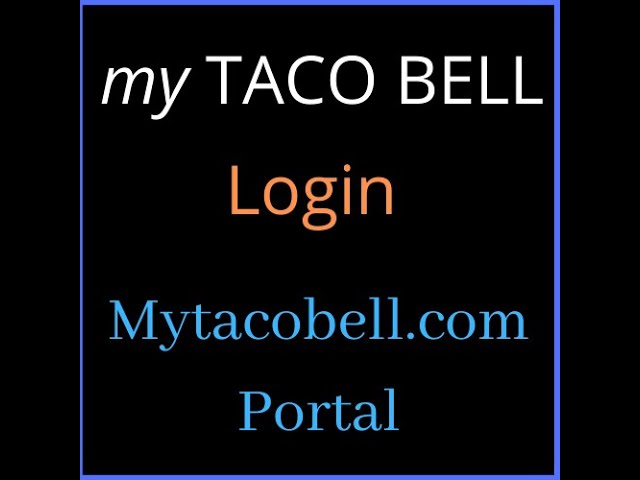 mytacobell login