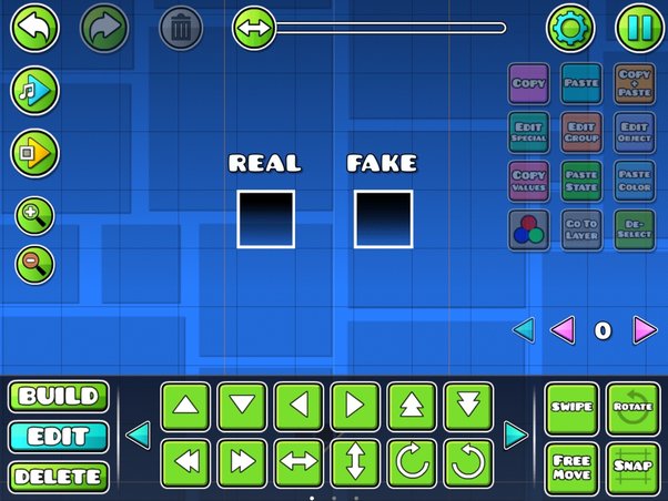 how to change background color in geometry dash