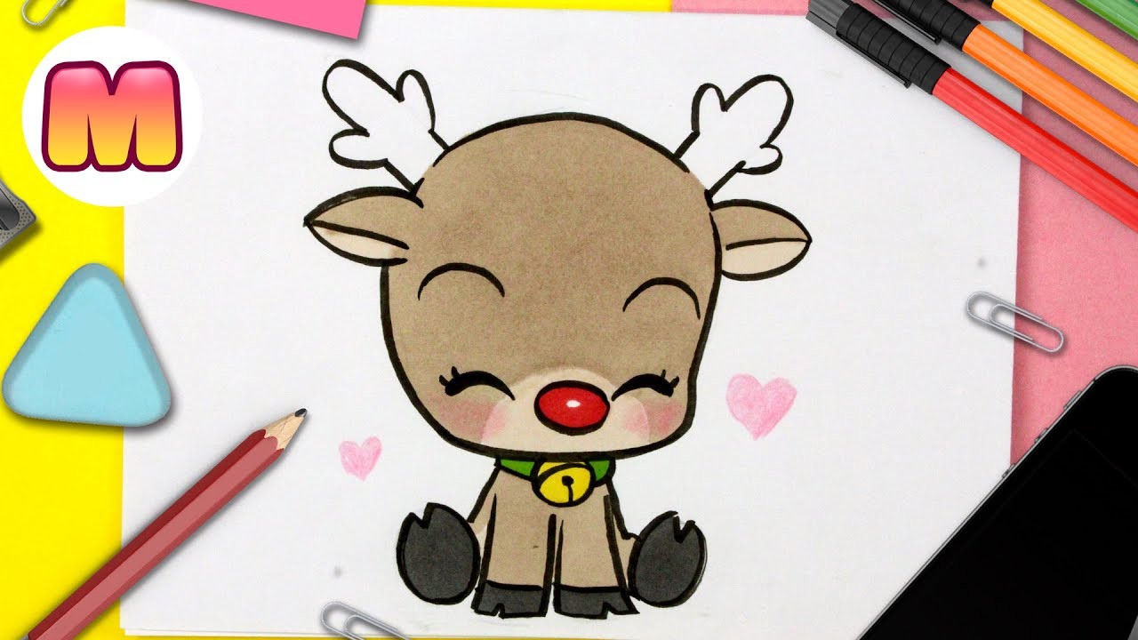 dibujos kawaii para navidad