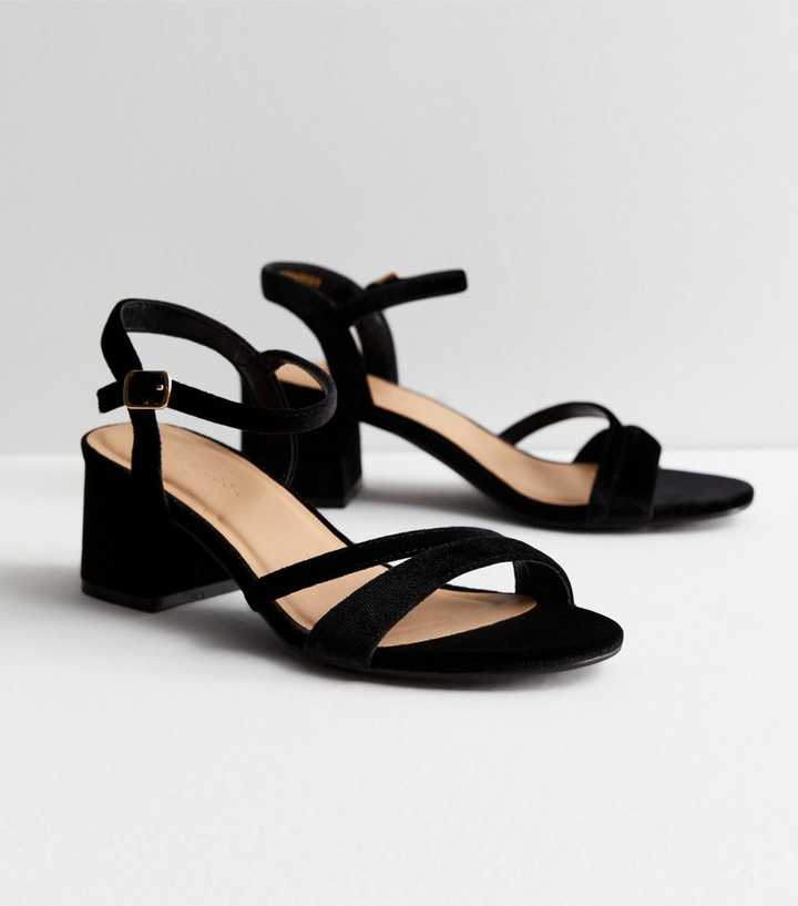 new look sandals block heel