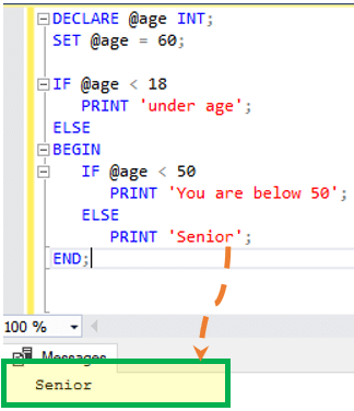 t sql if else