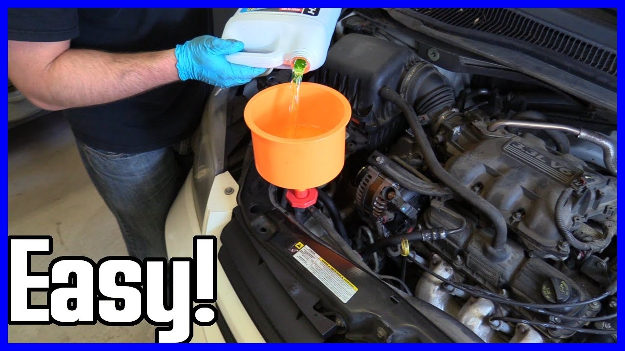 2010 dodge grand caravan coolant