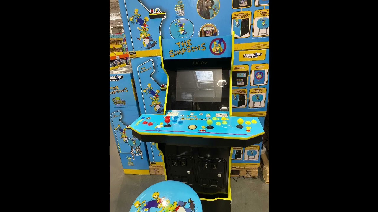 costco simpsons arcade
