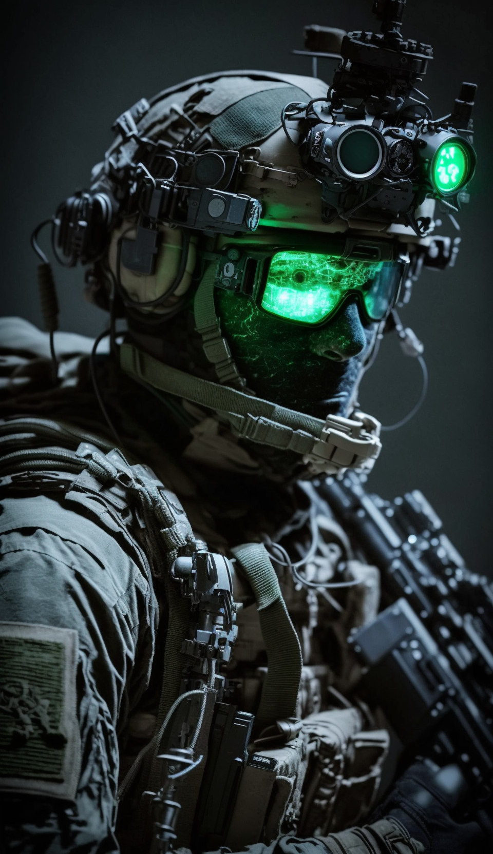 military night vision wallpaper