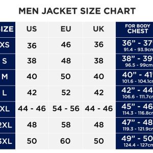 hein gericke size guide