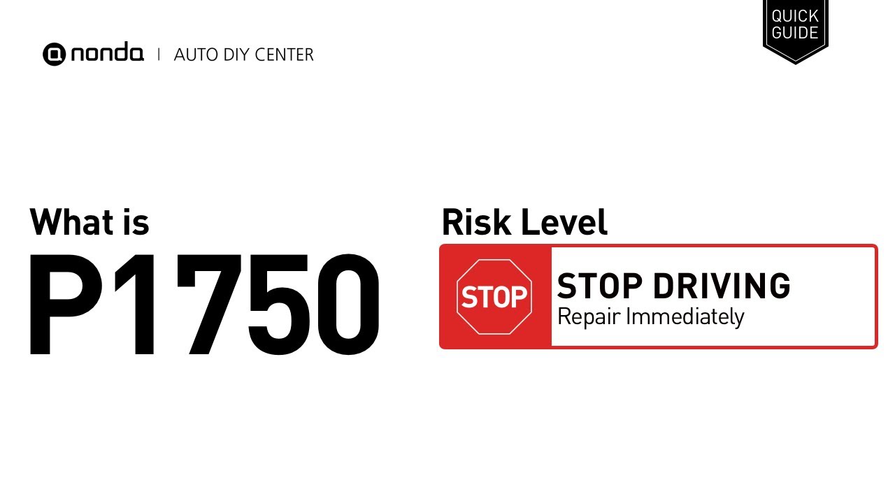 p1750 toyota fault code