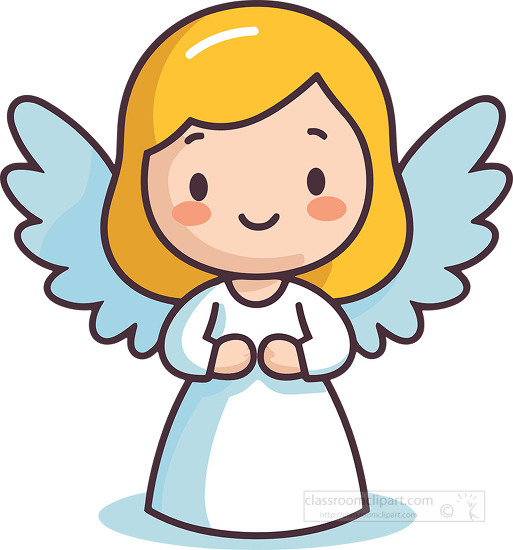 clip art of an angel