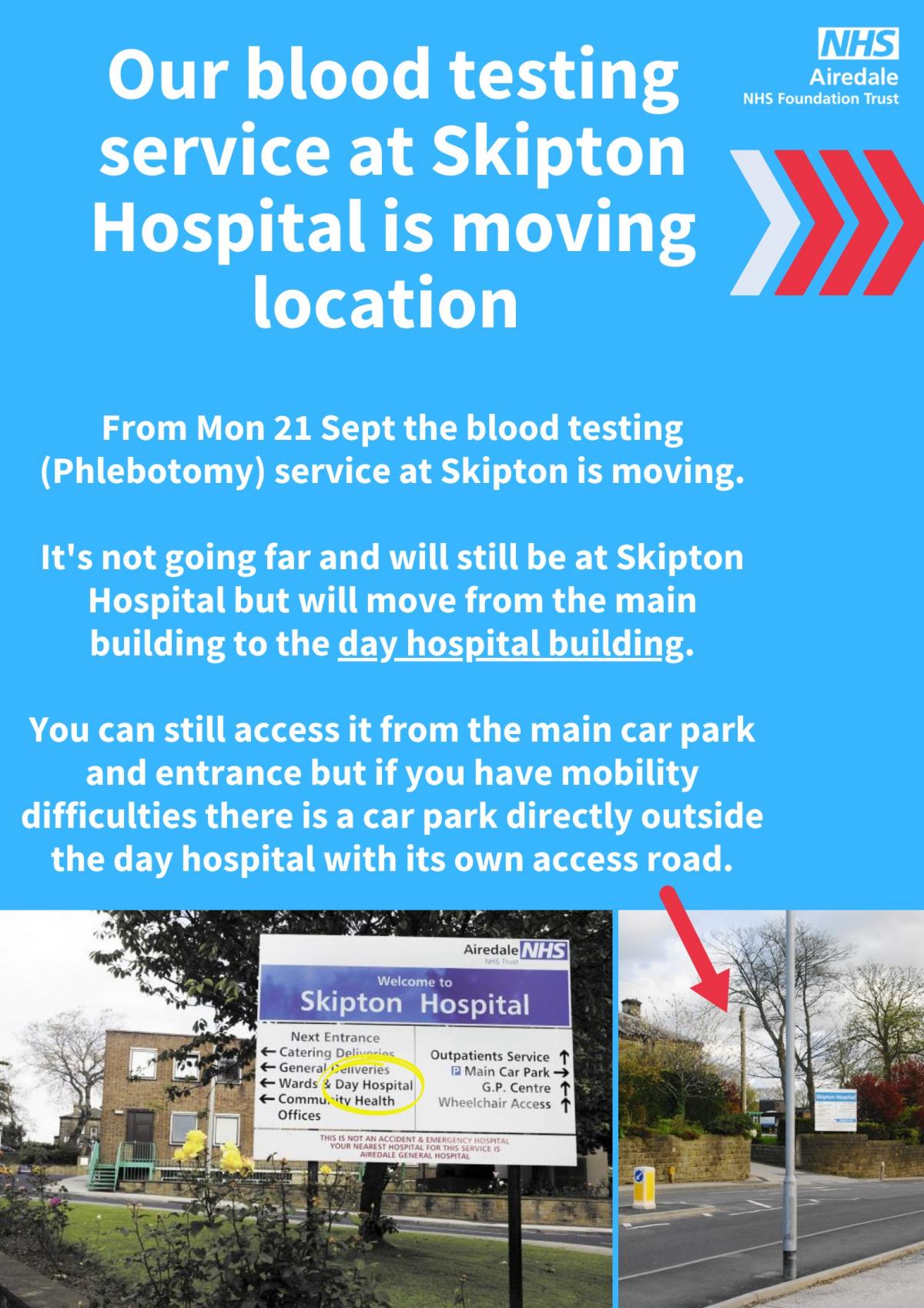 blood tests skipton