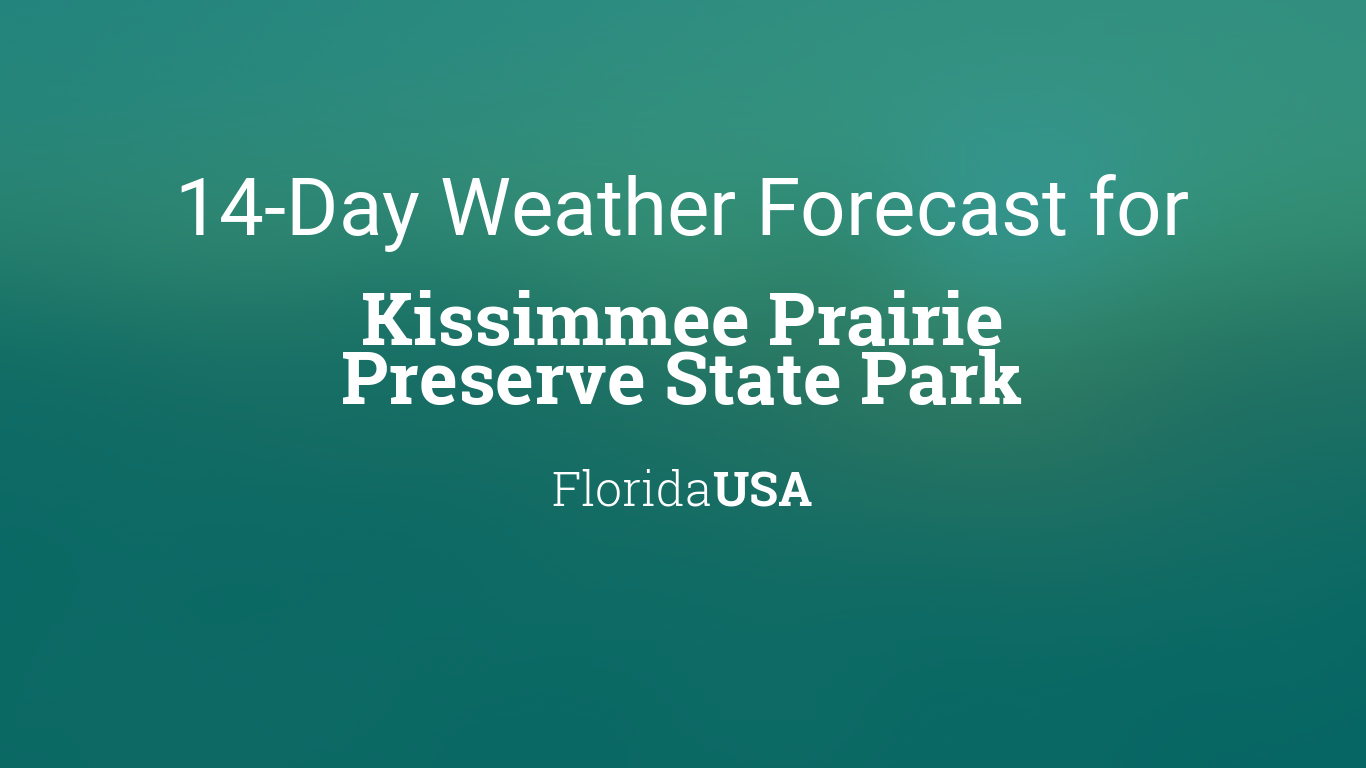 forecast kissimmee