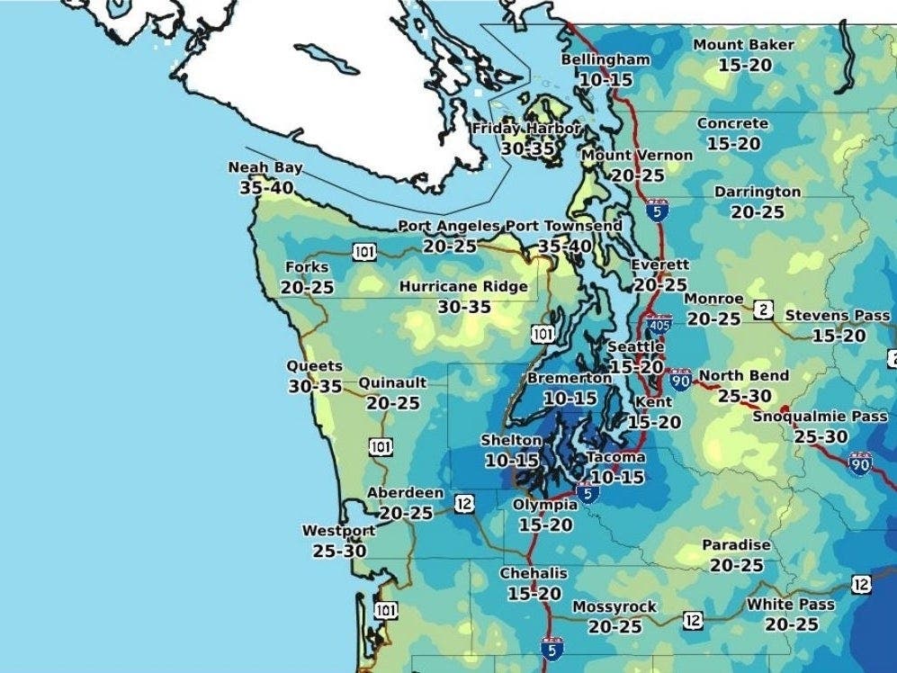 weather today bellevue wa