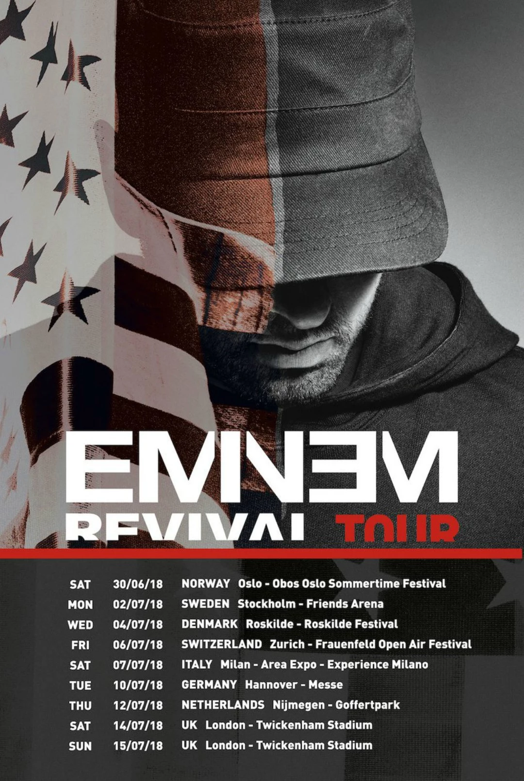 eminem tour 2023 europe