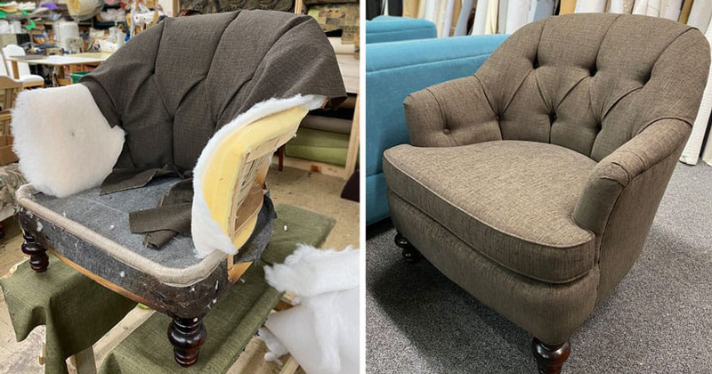 furniture reupholstery near me