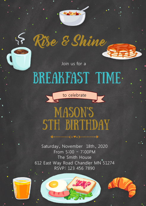 breakfast invitation template free