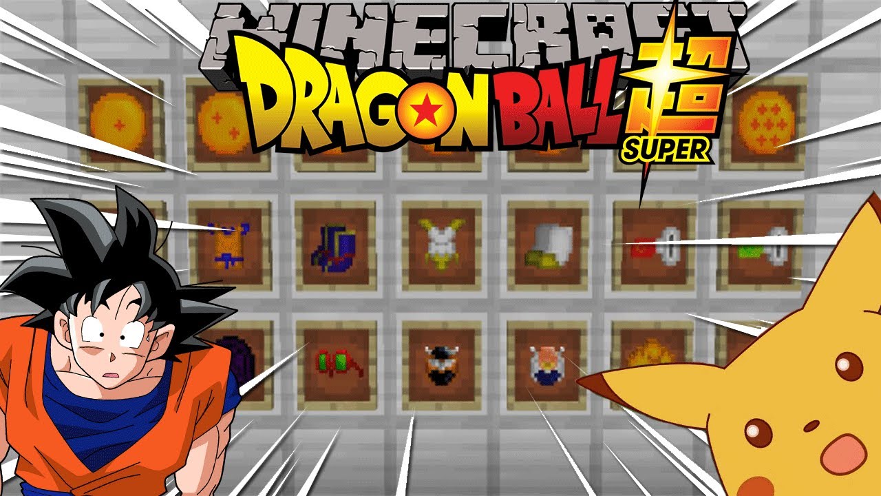 dragon ball z mod minecraft 1.12 2