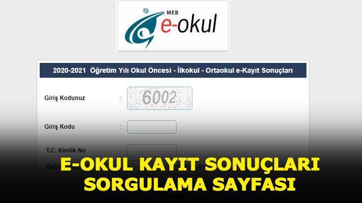 ilkokul kayıt e okul