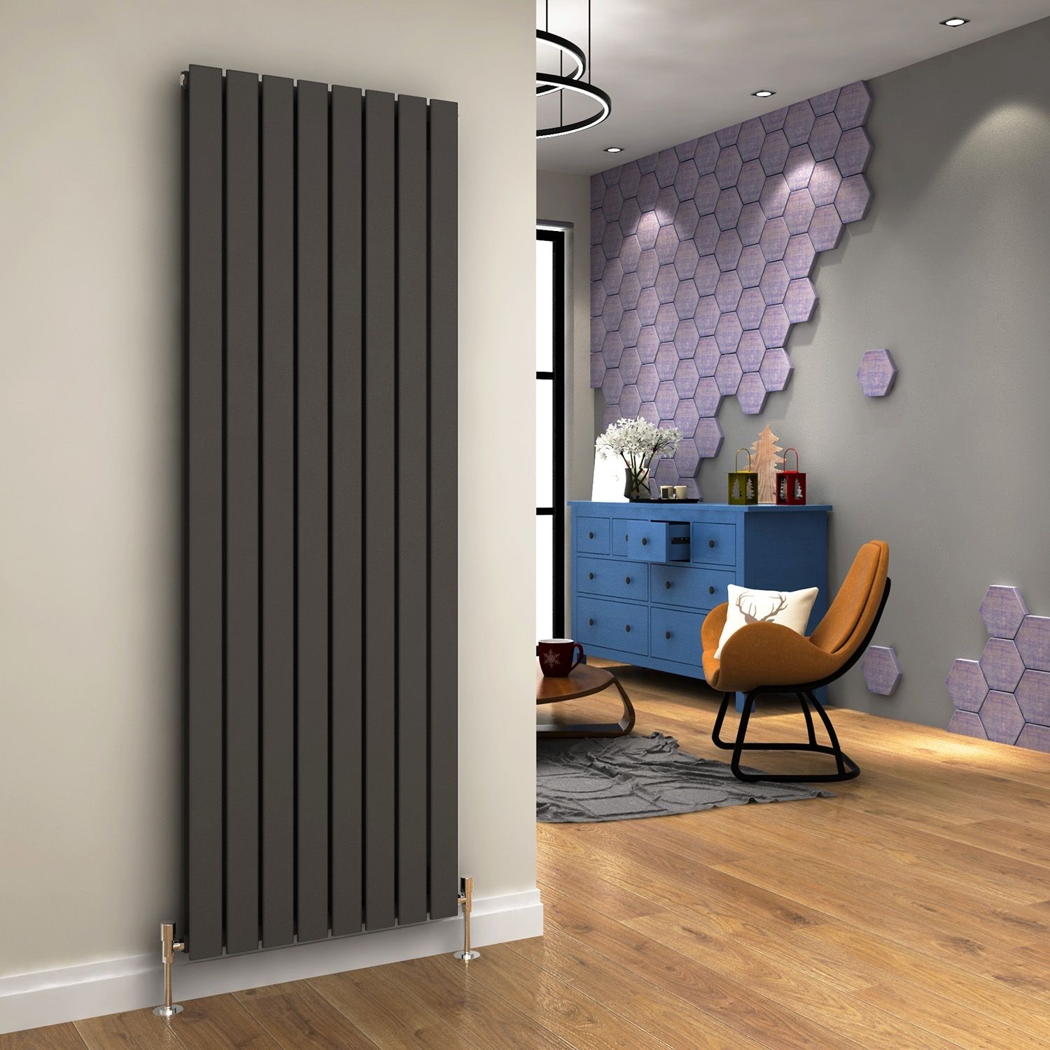 600 x 1800 vertical radiator