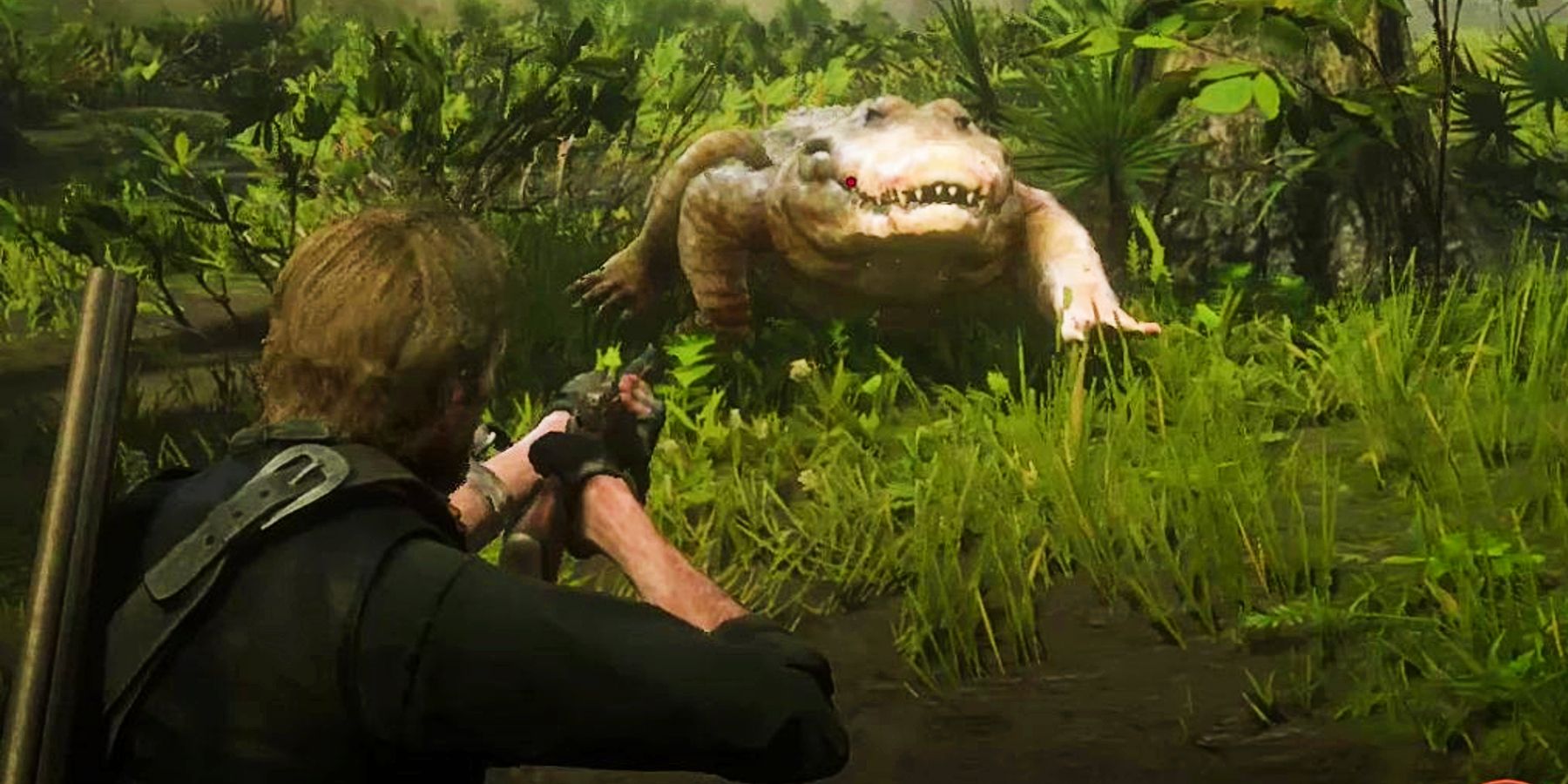 red dead redemption 2 legendary alligator