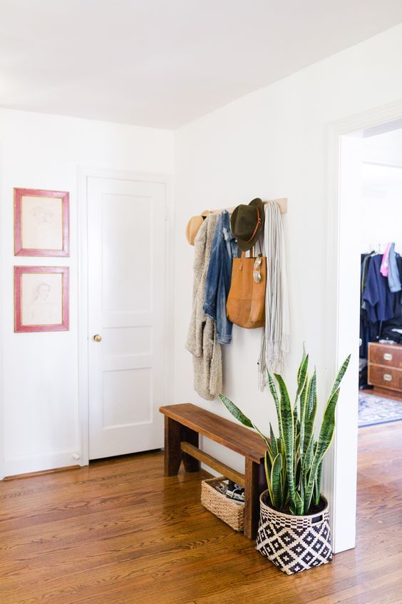 small benches for entryway