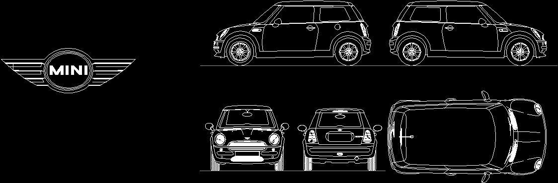 mini cooper dwg