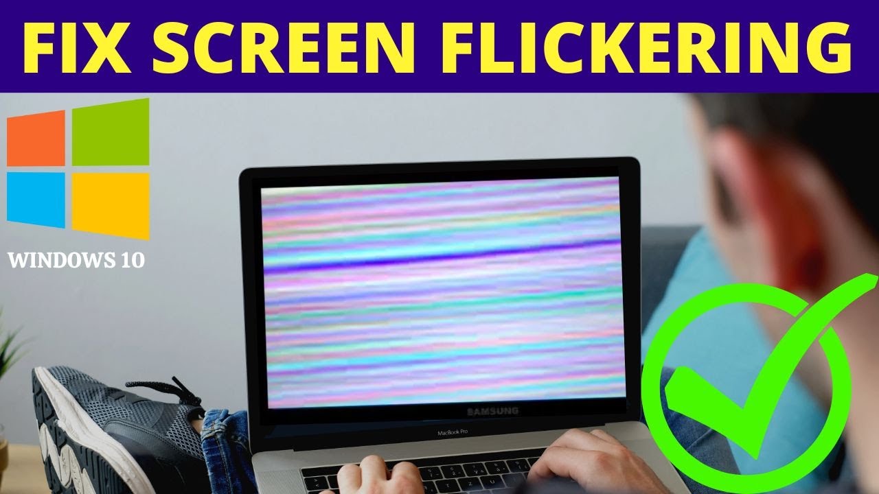 flicker screen laptop