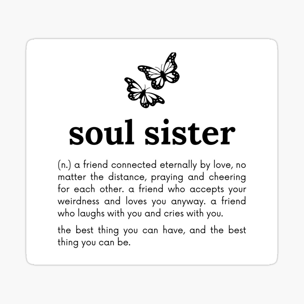 soul sister meaning in gujarati