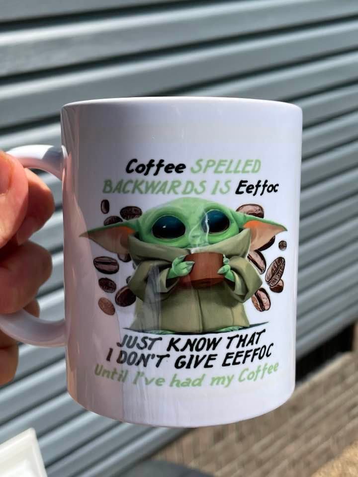 baby yoda coffee