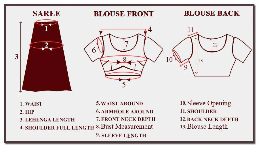 princess cut blouse cutting