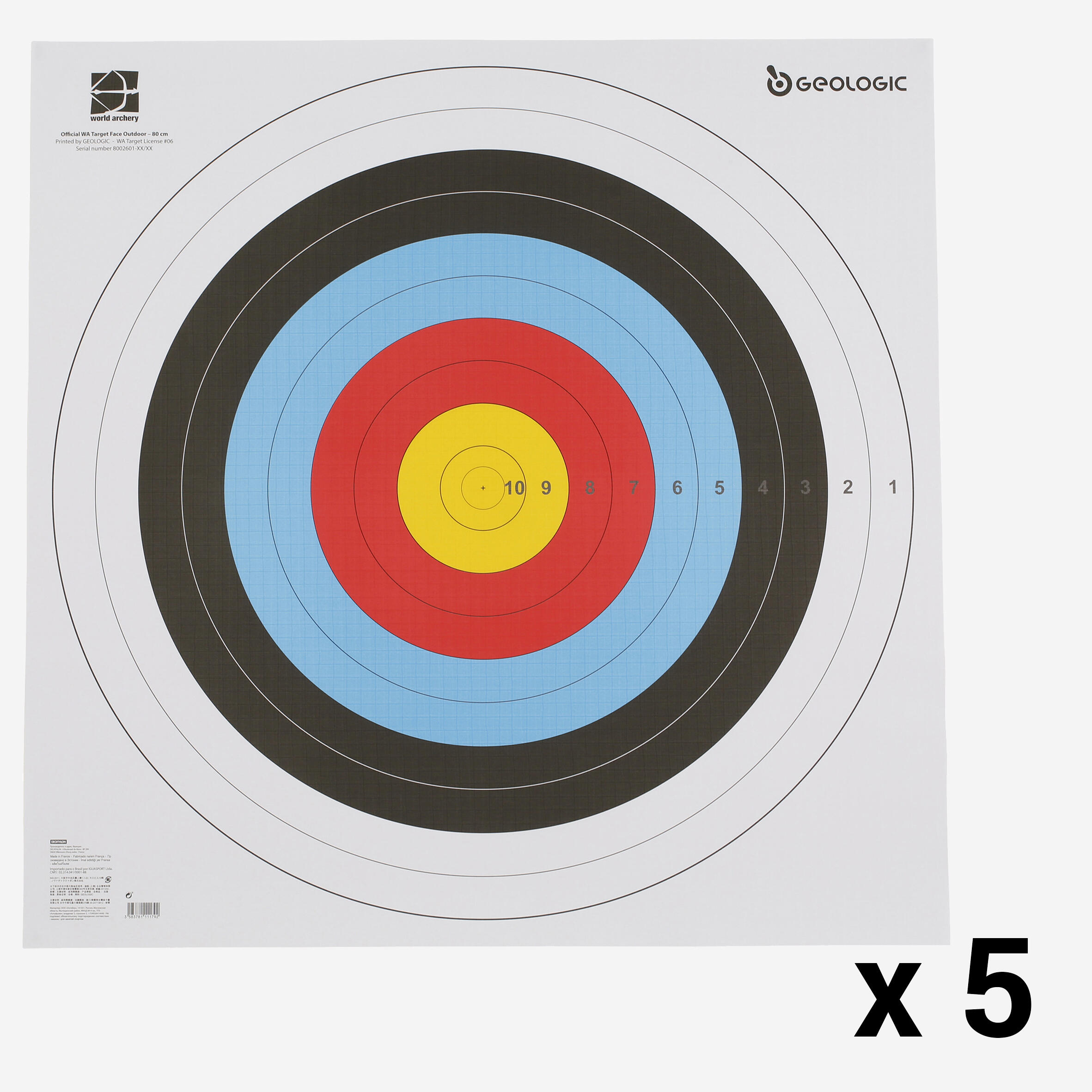 archery target board