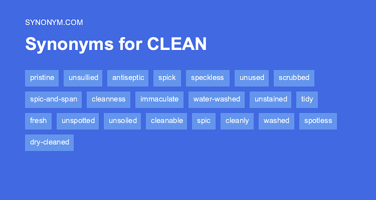 not clean synonym