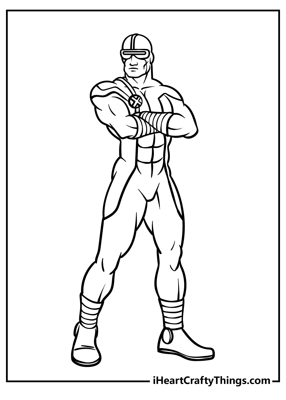 super hero colouring pages