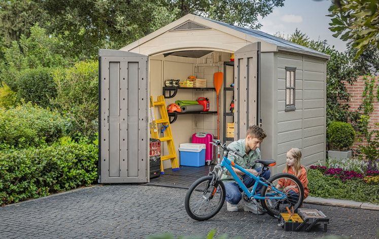 8x8 keter shed