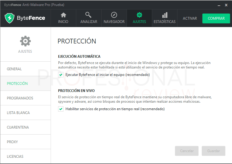 que tal es bytefence anti malware