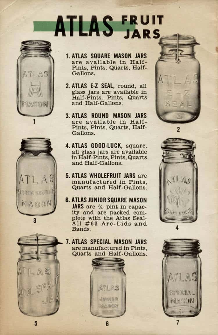 antique mason jars