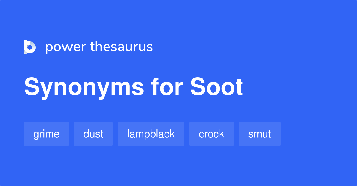 soot synonym