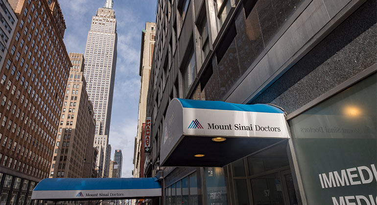 mount sinai urgent care near me