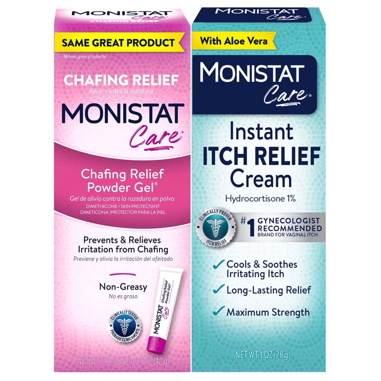 monistat care instant itch relief cream