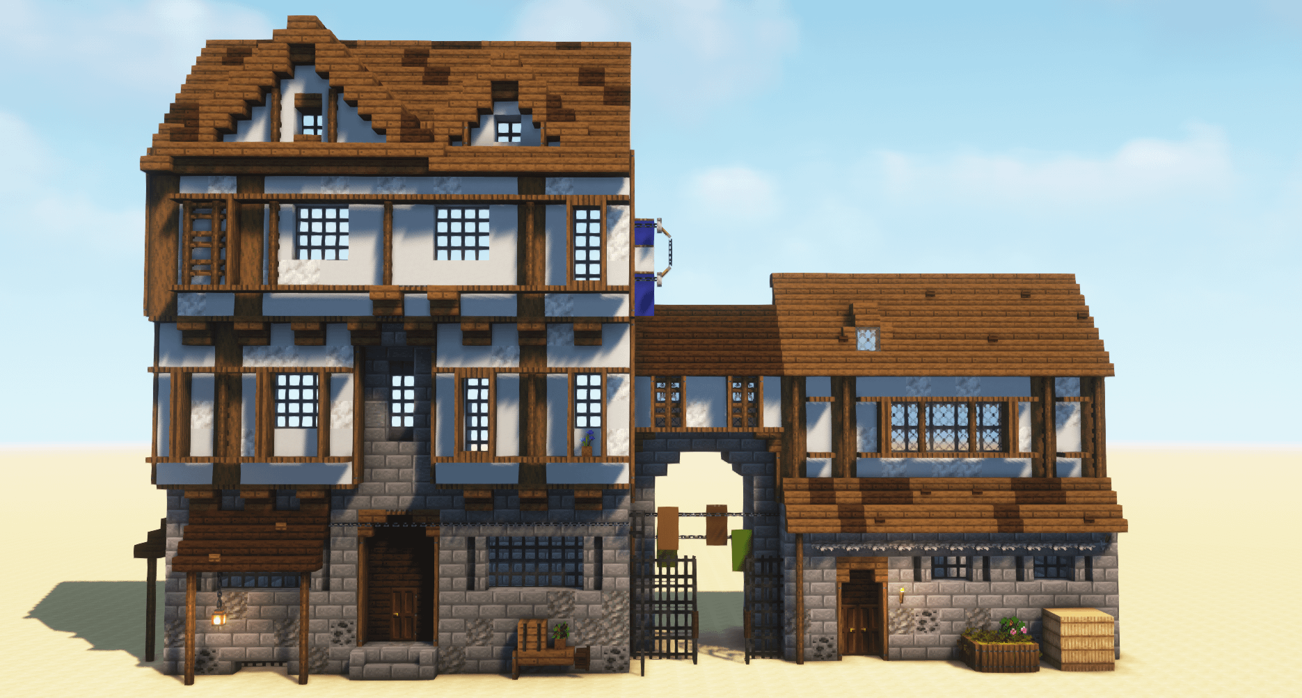 minecraft medieval builds