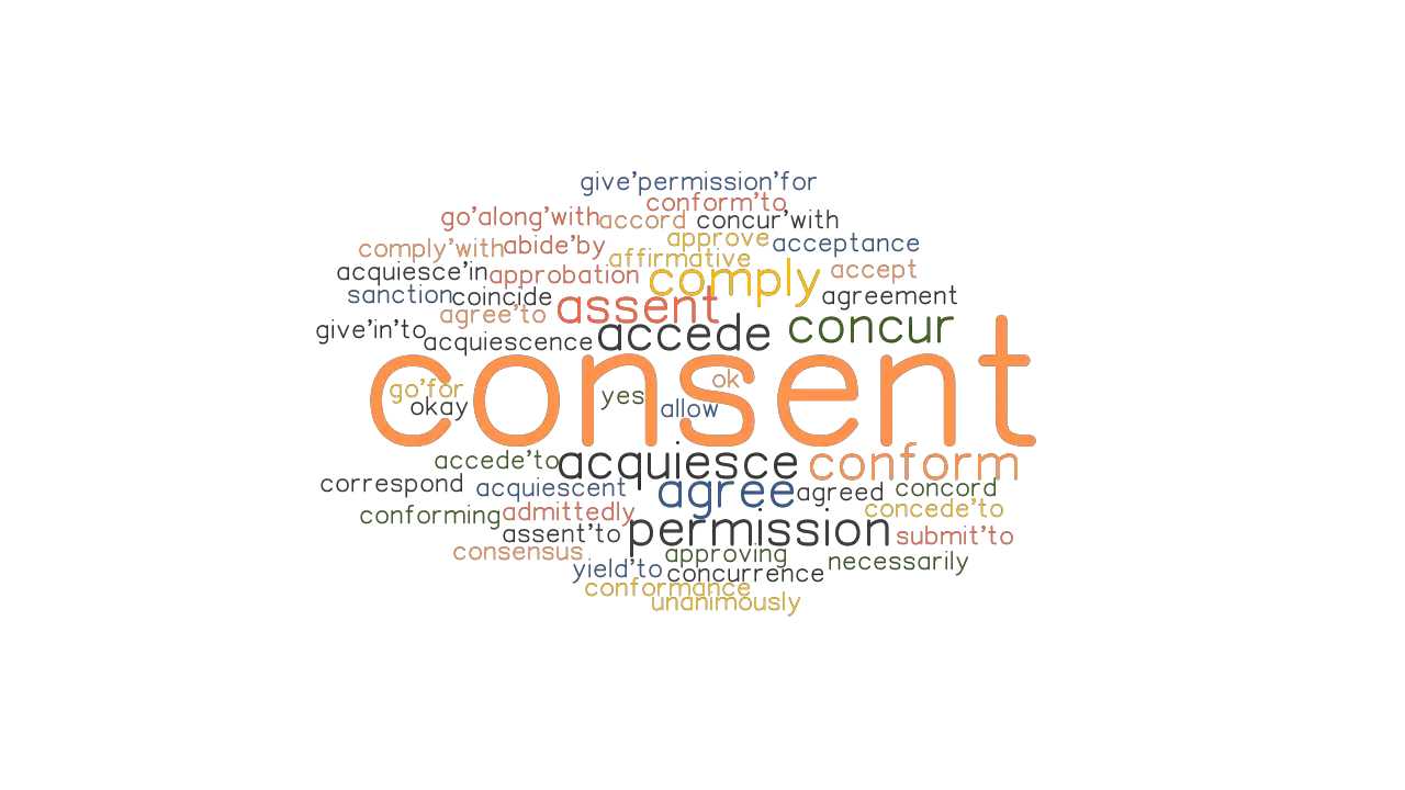 consent synonym