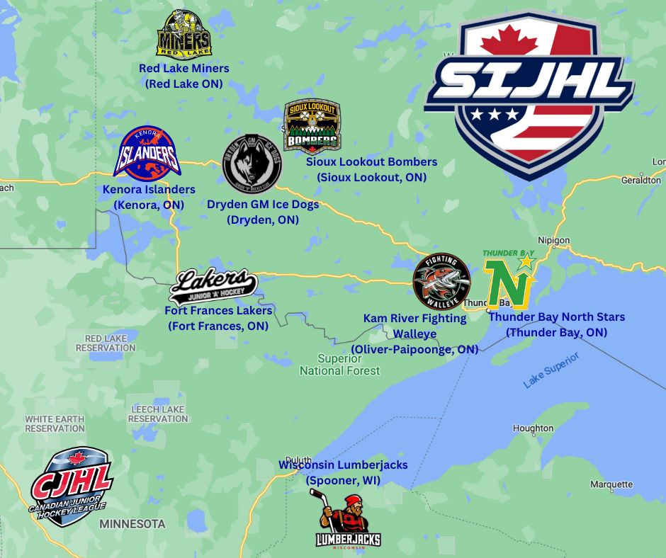 superior international junior hockey league teams