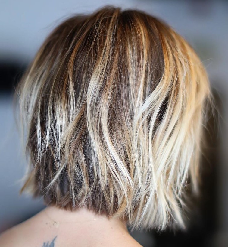 bob haircut for medium length