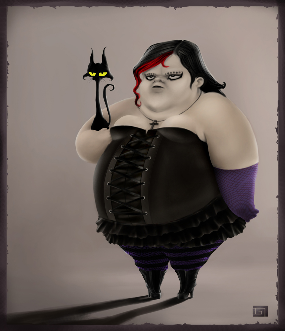 bbw goth