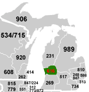 616 area code