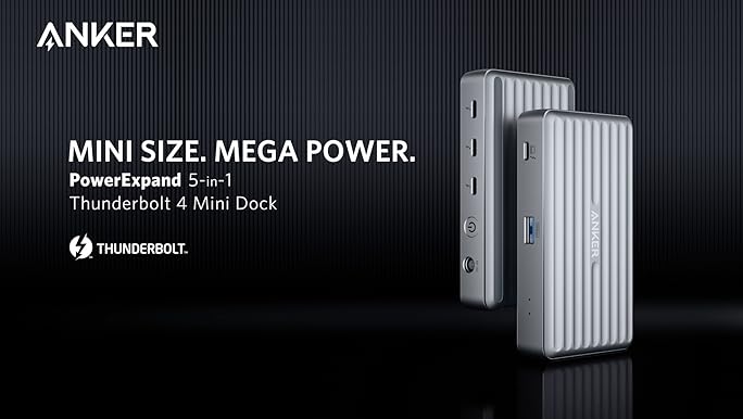 anker powerexpand 5-in-1 thunderbolt 4 mini dock