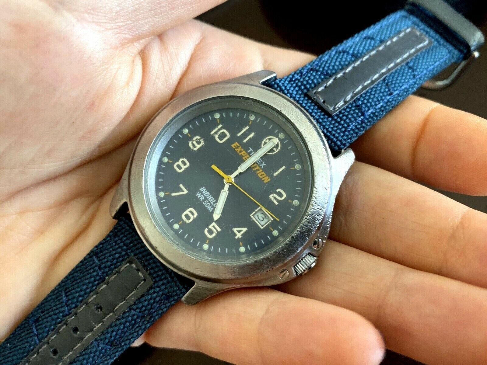 reloj timex expedition indiglo