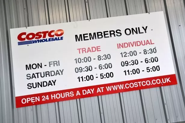 costco uk opening times new years day