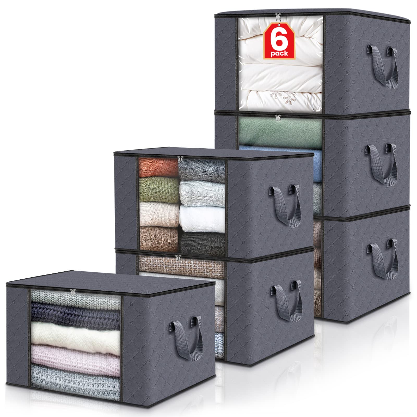 amazon storage boxes for clothes