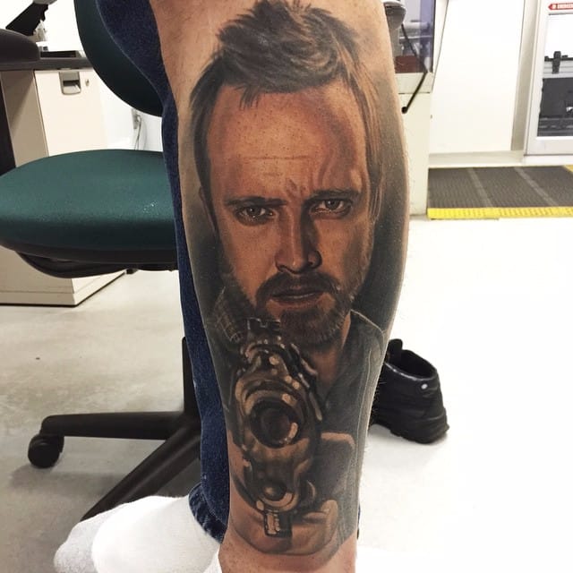 breaking bad jesse tattoo