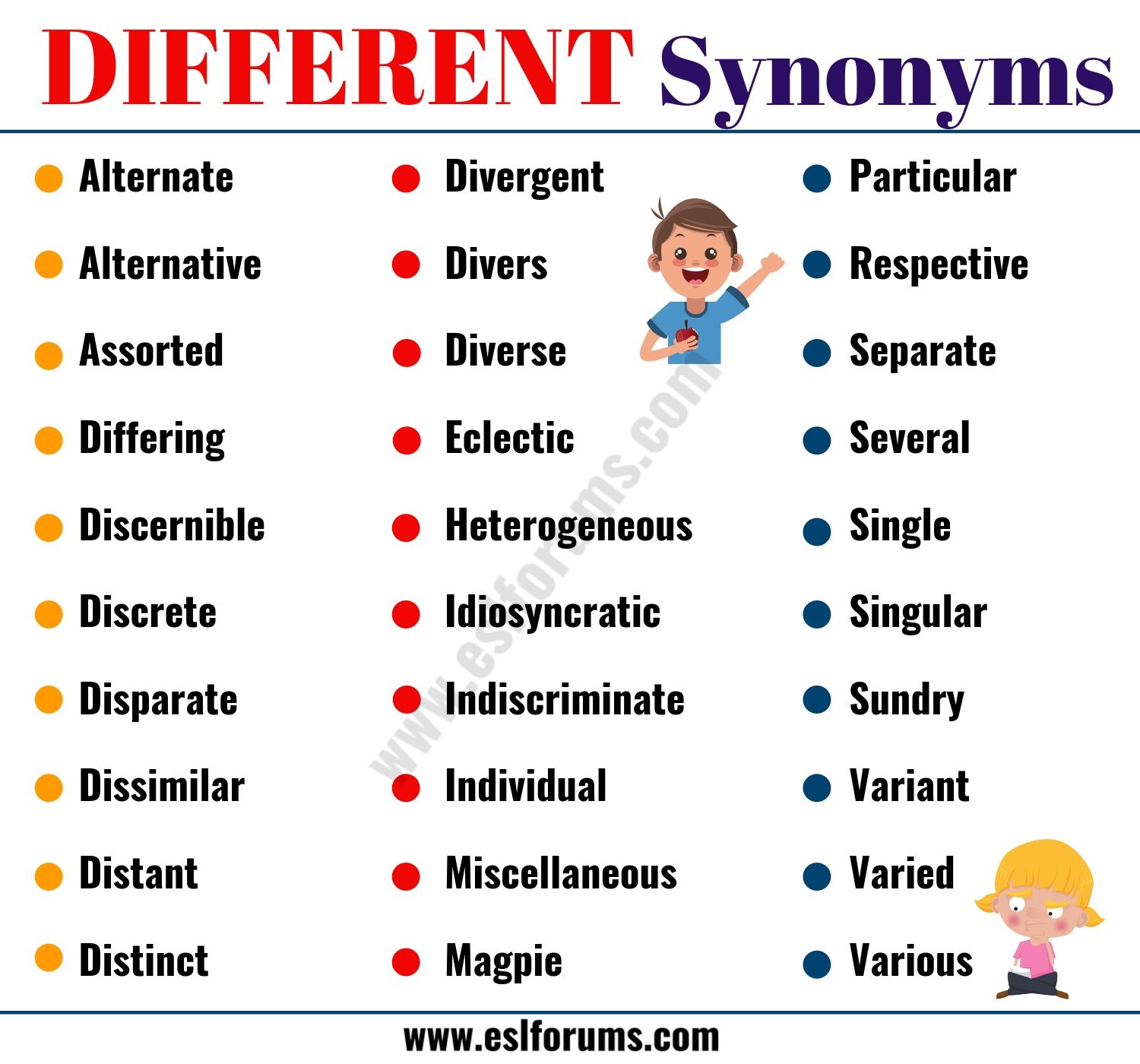 variant thesaurus