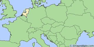 netherlands time zone change